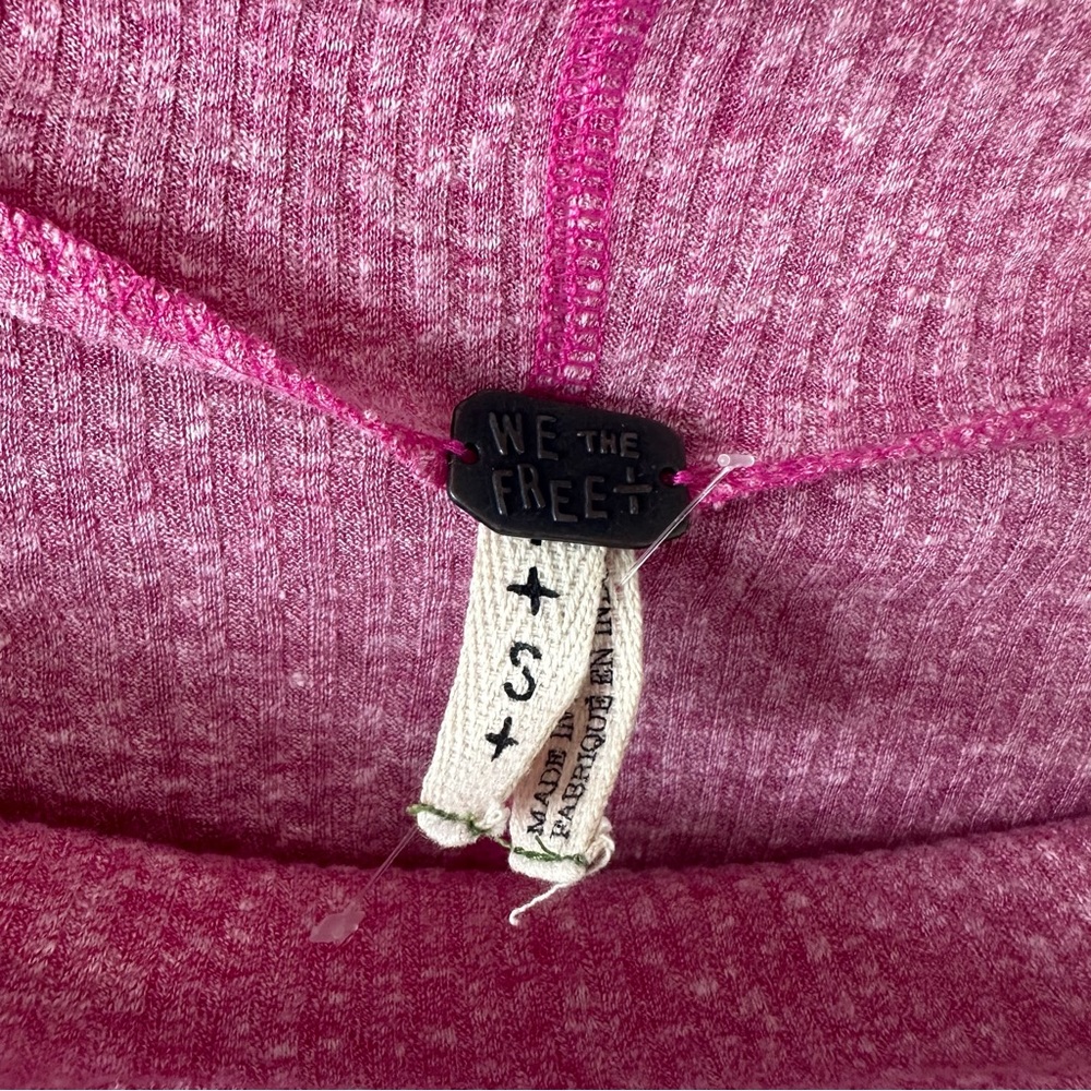 We The Free Londontown Pink Thermal Tunic Top Small - Picture 8 of 16